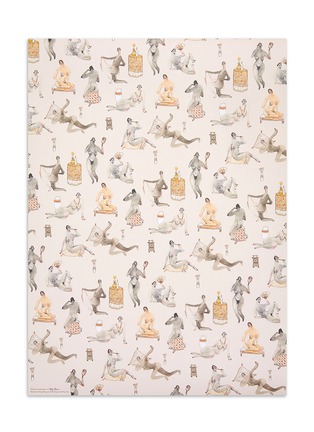 Main View - Click To Enlarge - GET.GIVE - Nudity print wrapping paper