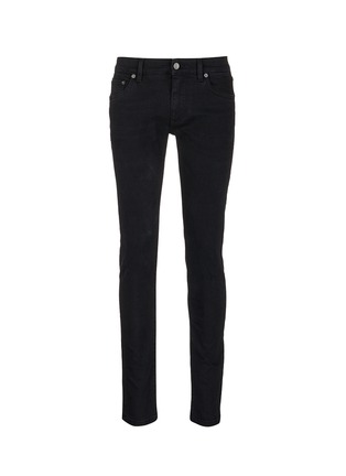 Main View - Click To Enlarge - - - 'Classic 14' crown and bee embroidered jeans