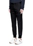 Front View - Click To Enlarge - - - Cotton twill cargo jogging pants