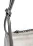 Detail View - Click To Enlarge - JIMMY CHOO - "Rebel' mini metallic leather shoulder bag