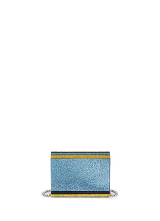 Back View - Click To Enlarge - JIMMY CHOO - 'Candy' glitter paillette acrylic clutch