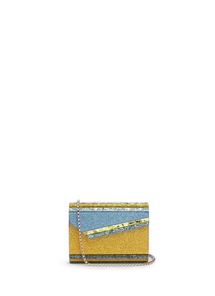 Main View - Click To Enlarge - JIMMY CHOO - 'Candy' glitter paillette acrylic clutch