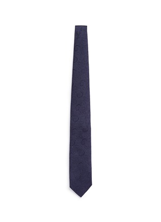 Main View - Click To Enlarge - DRAKE'S - Paisley jacquard silk tie