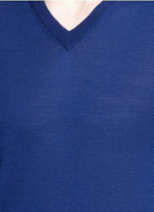 Detail View - Click To Enlarge - ISAIA - Extra fine Merino wool sweater