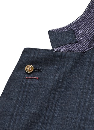  - ISAIA - 'Gregory' check wool suit