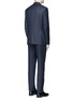 Back View - Click To Enlarge - ISAIA - 'Gregory' check wool suit