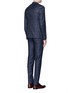 Back View - Click To Enlarge - ISAIA - 'Cortina' check plaid wool-cashmere suit