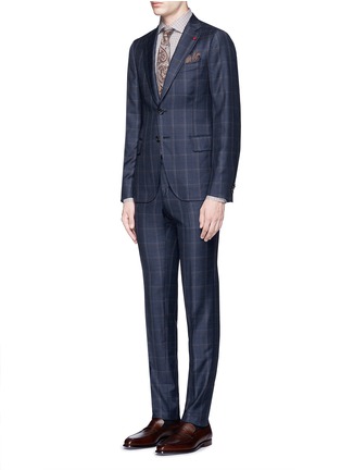 Figure View - Click To Enlarge - ISAIA - 'Cortina' check plaid wool-cashmere suit