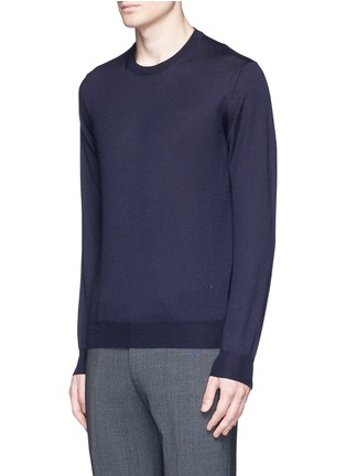 Front View - Click To Enlarge - ISAIA - Cashmere-silk sweater