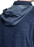 Detail View - Click To Enlarge - ISAIA - Padded Donegal tweed travel jacket and neck pillow set