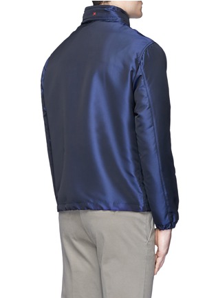 Back View - Click To Enlarge - ISAIA - Aquaspider blouson jacket