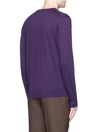 Back View - Click To Enlarge - ISAIA - Extra fine Merino wool sweater