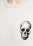Detail View - Click To Enlarge - ALEXANDER MCQUEEN - Skull embroidery sweatshirt