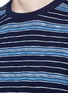 Detail View - Click To Enlarge - DENHAM - 'Signature' stripe cotton T-shirt