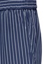 Detail View - Click To Enlarge - EQUIPMENT - 'Handley' stripe silk drawstring track pants