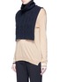 Front View - Click To Enlarge - STELLA MCCARTNEY - Cashmere-wool cable knit scarf