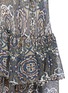Detail View - Click To Enlarge - CHLOÉ - Oriental print tiered silk crépon dress
