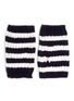 Main View - Click To Enlarge - GUCCI - Stripe wool knit fingerless gloves