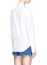 Back View - Click To Enlarge - VALENTINO GARAVANI - Bow cotton poplin shirt