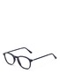 Figure View - Click To Enlarge - SUPER - 'Numero 02 Zaffre' acetate optical glasses