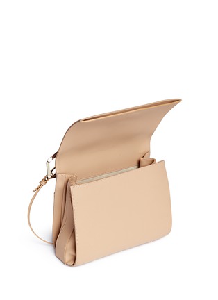 Detail View - Click To Enlarge - EDDIE BORGO - 'Boyd' large leather clutch