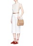 Figure View - Click To Enlarge - EDDIE BORGO - 'Boyd' large leather clutch