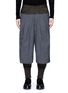 Main View - Click To Enlarge - ZIGGY CHEN - Shorts overlay jersey pants