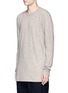 Front View - Click To Enlarge - ZIGGY CHEN - Cotton long sleeve T-shirt