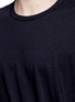 Detail View - Click To Enlarge - ZIGGY CHEN - Asymmetric long sleeve T-shirt