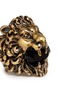 Detail View - Click To Enlarge - GUCCI - Lion head crystal cocktail ring