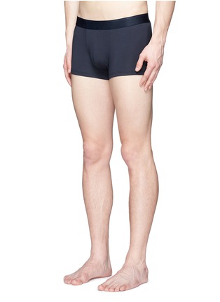 Figure View - Click To Enlarge - SUNSPEL - Stretch cotton low waist trunks