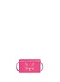 Main View - Click To Enlarge - CHARLOTTE OLYMPIA - 'Feline' leather crossbody purse