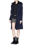 Figure View - Click To Enlarge - NEIL BARRETT - Pop art star jacquard mini skirt