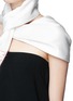Detail View - Click To Enlarge - HAIDER ACKERMANN - Sash wrap neck sleeveless silk blend top