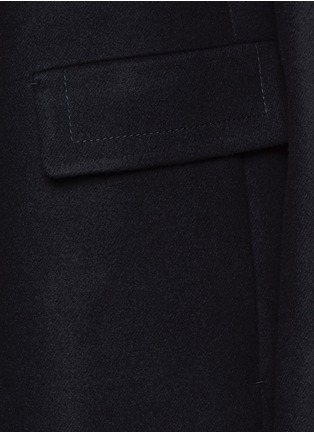 Detail View - Click To Enlarge - THE ROW - 'Sonja' brushed cotton-virgin wool button coat