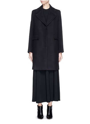 Main View - Click To Enlarge - THE ROW - 'Sonja' brushed cotton-virgin wool button coat
