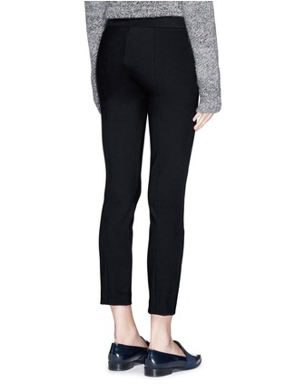 Back View - Click To Enlarge - THE ROW - Laudette' slim cropped stretch crepe pants