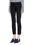 Front View - Click To Enlarge - THE ROW - Laudette' slim cropped stretch crepe pants