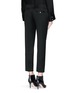 Back View - Click To Enlarge - THE ROW - 'Blake' virgin wool sateen cropped pants
