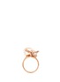 Figure View - Click To Enlarge - ANABELA CHAN - 'Bumble Bee Ring' pearl diamond 18k rose gold ring