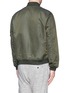 Back View - Click To Enlarge - NLST - Nylon twill flight jacket