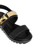 Detail View - Click To Enlarge - 73426 - 'Elma' ski buckle flatform leather sandals