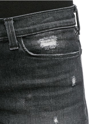 Detail View - Click To Enlarge - J BRAND - 'Mia' close cut denim shorts