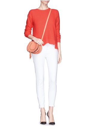 Figure View - Click To Enlarge - J BRAND - 'Photo Ready Tali' zip cropped jeans