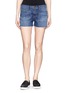 Main View - Click To Enlarge - J BRAND - 'Cut Off' fray cuff denim shorts