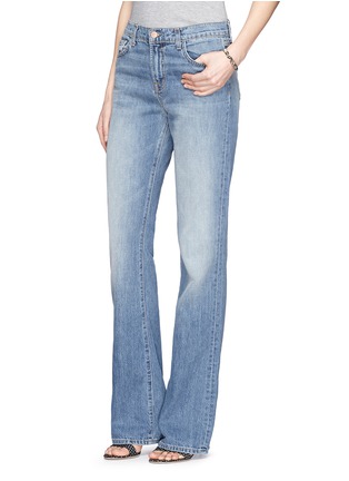 Front View - Click To Enlarge - J BRAND - 'Sabine' high rise flare jeans