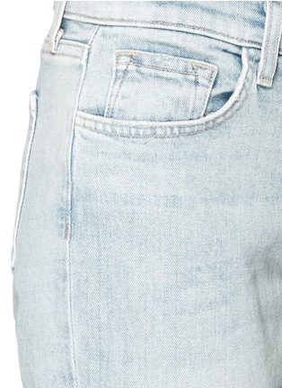 Detail View - Click To Enlarge - J BRAND - 'Cropped Ellis' low-rise jeans