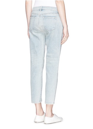 Back View - Click To Enlarge - J BRAND - 'Cropped Ellis' low-rise jeans