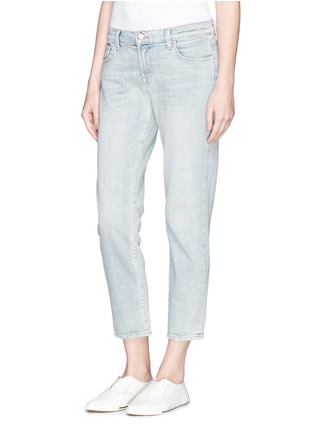 Front View - Click To Enlarge - J BRAND - 'Cropped Ellis' low-rise jeans