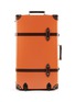 Detail View - Click To Enlarge - GLOBE-TROTTER - Centenary 30" extra deep suitcase with wheel - Orange
